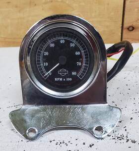 Harley-davidson 67946-96 Davidspn 1986-up Dyna Softail Mini Tachometer Addition Kit P/n