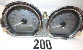 70900124e Harley Davidson 70900124e. Speedometer And Tachometer Combo 14-23 Road Street Electra Glide Silver