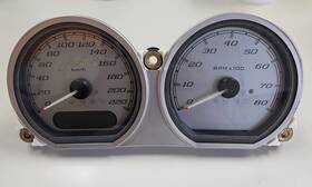 70900125 Harley-davidson 2014-23 Touring Oem Speedometer Tachometer Silver 14k