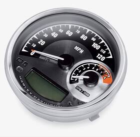 Harley-davidson 74774-11d New Open Box Oem Combination Speedo/tach 5 Inch Aluminum Dial
