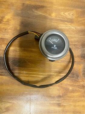 75226-09 Harley-davidson Dyna Super Glide Fuel Gas Petrol Gauge Center Fill Tank Fxd