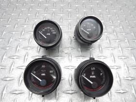 76352-96a Harley-davidson 2011 Electra Glide Classic Flhtc Air Temp Fuel Level Voltage Oil Gauge