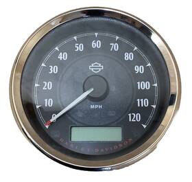 Harley-davidson V132 Aa Speedometer Titanium Face Gauge - Silver/black/white
