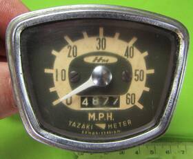 37200-005-820 Honda 1962-1970 Ca100 50 Oem Speedometer Gauge P/n Vintage Yazuki