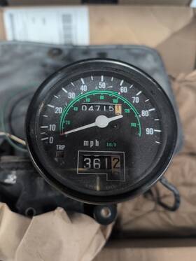 Honda 37200-429-671 Xr 500 R Oem Speedometer Mph