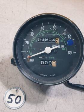 37200-436-670 Honda Oem 1979 Xl100s Speedometer Speedo Bench Tested #37200-436-670