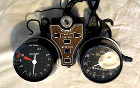 37200-mc1-670 Honda 1982 Cm450 Hondamatic Speedometer And Key Switch Assy Oem