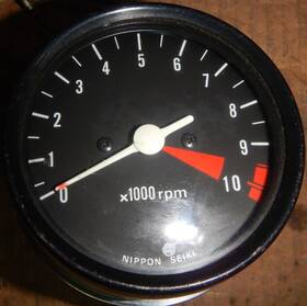 37250-mc9-861 Honda Cb450 Cb450sc Nighthawk 1982-1986 Oem Tachometer