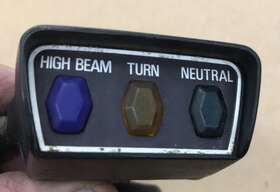37300-391-003 Honda Xl125 Xl175 Pilot Light Meter Box 1976-78 Used Oe Part P/n