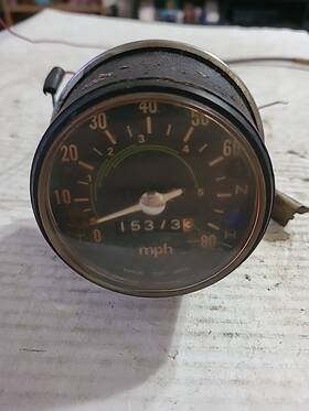 Honda Uspt594153 Cl125s Cl 125 S 1973-1974 Speedo Speedometer