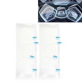 Hukyu 612046216064 2x Pvc Speedometer Screen Film Scratch Protector Sticker For Sym Joymax Z300i