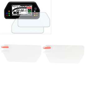 Hukyu 612063641955 Motorcycle Screen Protective Scratch Speedometer Film Pair For Yamaha Tracer 900