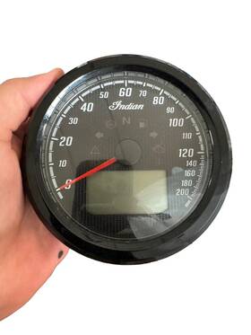 3280700 Indian Genuine Motorcycle Black Speedometer Scout Bobber