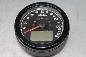 Indian 3286953 Chieftain Speedometer Unkn Mileage Fine Scratch On Glass 2018-19