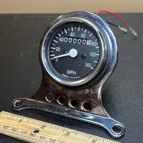07-500 J&p Cycles 2 1 Speedometer 0-140 Mph For Harley Motorcycle Fx / Xl 1971-1998