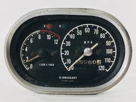 25003-002 Kawasaki A1 A7 Speedometer Tachometer Assembly