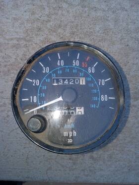 Kawasaki 25005-1154 80-83 Kz 550 650 Speedometer Gauge Speedo Vintage