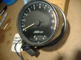 25015-1038 Kawasaki Kz1000e Tach 1980. Tested. Fuel Gauge Aok