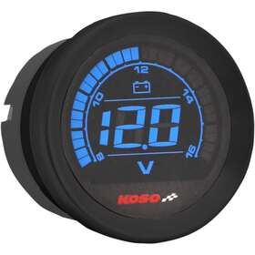 Ba050310 Koso North America 2 Inch Voltmeter Gauge - Black