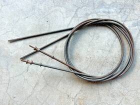 Lambretta 00611017 Nos Series 1/2 Speedometer Speedo Inner Cable 2mm/2.5mm Ends Veglia