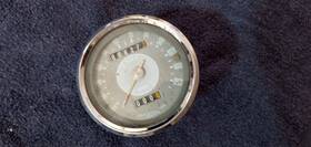 1011 Lucas 1011/034 Triumph Guniune Gray Face 150 Mph Speedometer