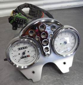 03760001 Moto Guzzi 99 California Ev V11 Speedometer Tachometer Rpm Mph Gauge Cluster