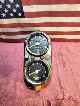 67016-83 Nippon Seiki Oem Harley-davidson Shovelhead Fxe Fxs Speedometer Tachometer Dash