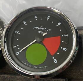 3003 Norton 3003/12a Smiths 1968-1970 Tachometer Commando Rebuilt 5 Year Tach Only Buy It Now