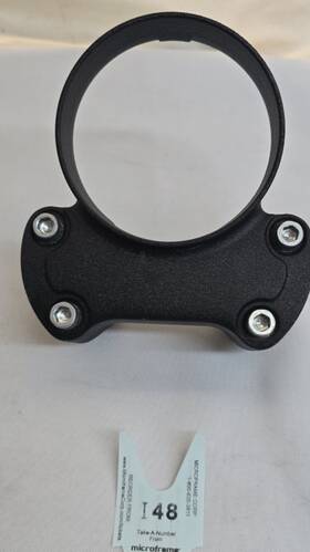 Oem 55900340 Harley M8 Speedometer Bezel 1 In Bar Wringle Black 18-26 Street Bob
