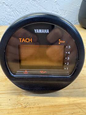 Oem 6y8-8350t-21-00 Yamaha - Digital Multifunction Tachometer No Push Buttons
