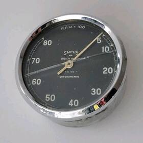 275217 Smiths Tach Rc103 Ajs Greeves Bsa Matchless Meter Chronometric Tachometer Gauge