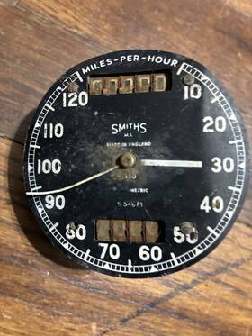 S546 Smiths S546/3/l Chronometric Speedometer S546/3 Poor Condition For Parts