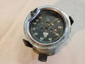 X.23390 Smiths Rare Chronometric Pa 100mph Speedometer Ariel Square Four Vincent 1930s