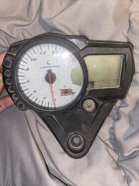 341202h20 Suzuki 2007 Gsxr750 Speedometer Tachometer Gauge Display Oem Gsxr 750
