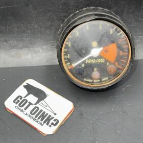 34200-15122 Suzuki T500 J K L M Tachometer Tacho Black Genuine Vintage 500