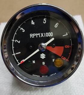 Suzuki 34200-18700-999 1969 T350 Tachometer