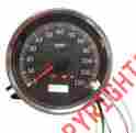 T21-6984-12 Harddrive Speedometer Black Face