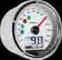 Ba035160 Tnt-01s Koso North America Speedometers Chrome Casing White Face