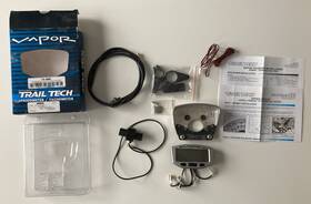 7500-r-4 Trail Tech 75-400 Vapor Digital Gauge Computer Kit #75-400 With