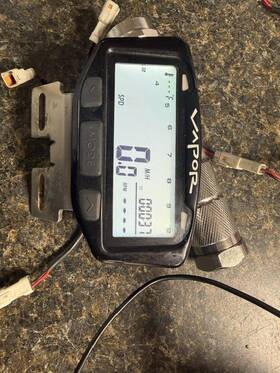 Trail Tech 7500-r2 Vapor Replacement Digital Gauge Speedometer Tac Dash Ktm 400 450 Rfs