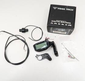 752-119 Trail Tech Vapor Digital Gauge Computer Kit #752-119 With Cable Dash Mount Sensor