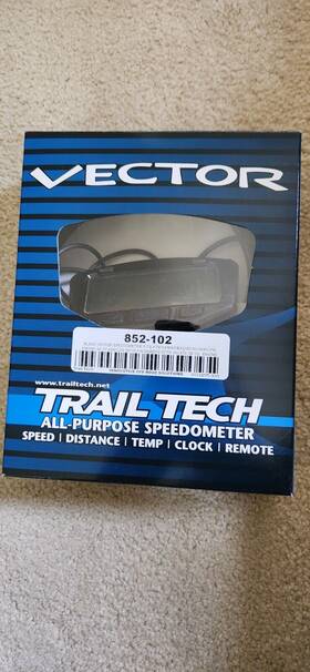 852-102 Trail Tech Tech- - Vector Speedometer/distance/temperature/remote