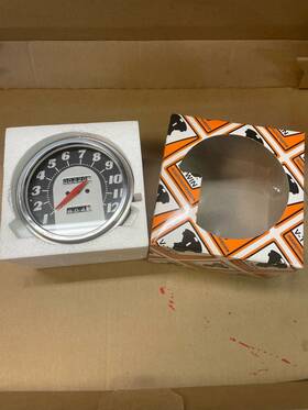 39-0377 V Twin 5 Inch Speedometer With 2240 60 Ratio Harley Davidson