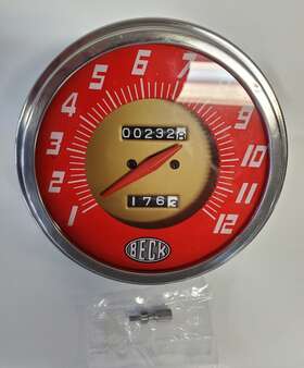 39-0993 V-twin Manufacturing Harley Replica 1955 Flh 2 1 Ratio Speedometer P/n