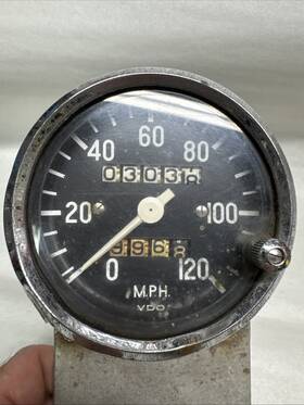 Vdo 20/109/03 Oem Enduro Speedometer Gauge Mph 174 W 1.42