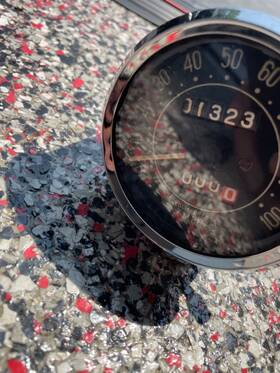 1600g-im Veclia-bressel Ossa Montesa Bultaco 175 250 Alpina Matador Frontera Speedometer Vintage #2