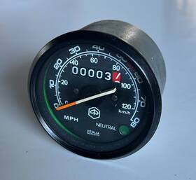 185391 Veglia 77-82 Vespa P200e P125x Speedometer Speedo Usa Market W Neutral Light Mph