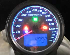 3280664 Victory 2017 Gunner Speedometer Speedo Gauge 4 002 Miles