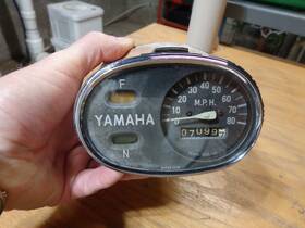 122-83510-30-00 Yamaha 1965 Yg1k Speedometer Headlight Body 122-8310-30-00 Yj1k Yj2 Yg1tk