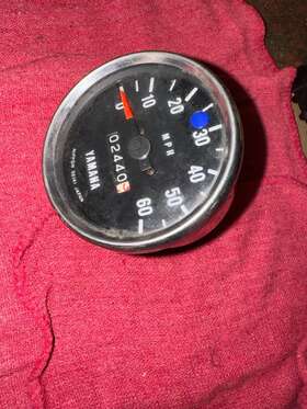 338-83510-30-00 Yamaha 72 Jt1-60 Oem Speedometer
